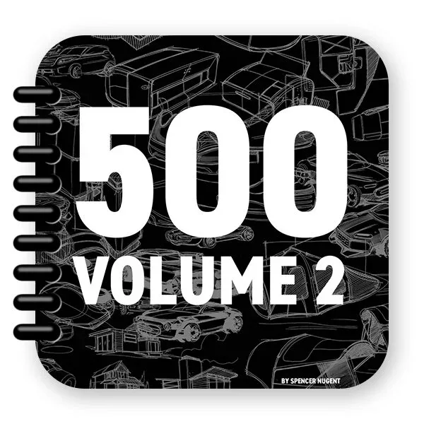 500 Sketches Volume 2
