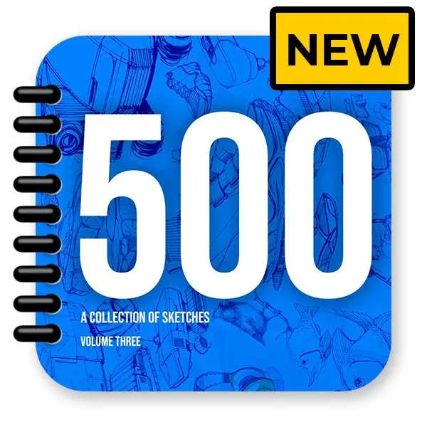 500 Sketches – Volume 3