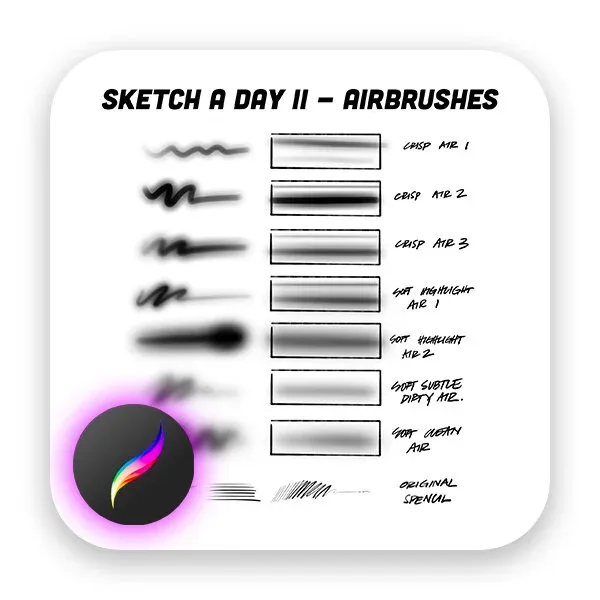 Sketch A Day II - AirBrushes