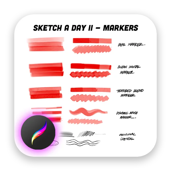 Sketch A Day II - Markers