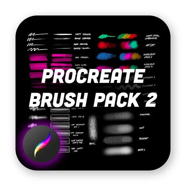 Sketch A Day Procreate Brush Pack II - 30 Brushes